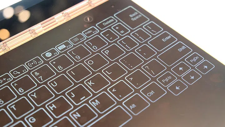 The Halo keyboard is able to adapt to and learn your typing style.