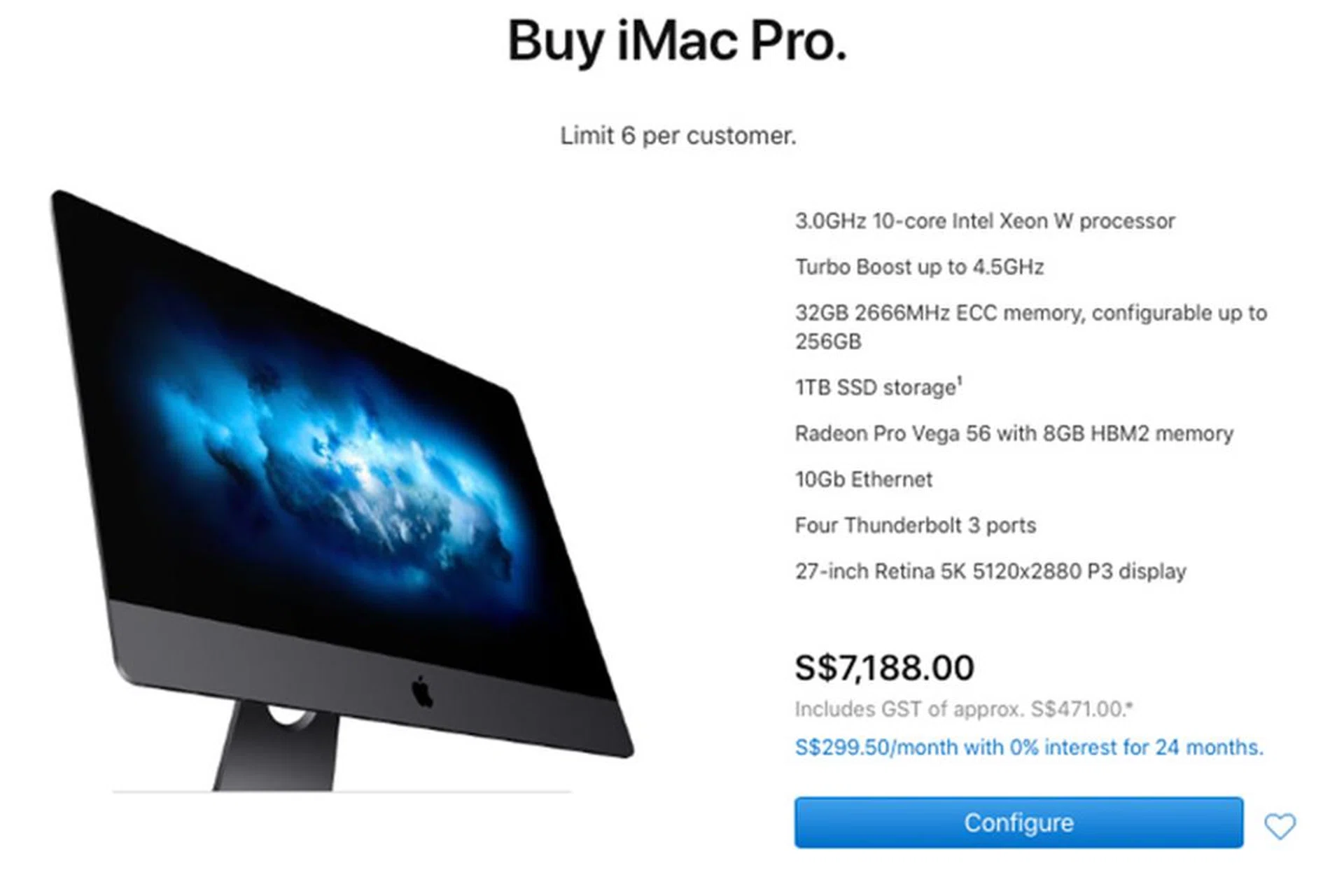 (Image: Apple Store.)