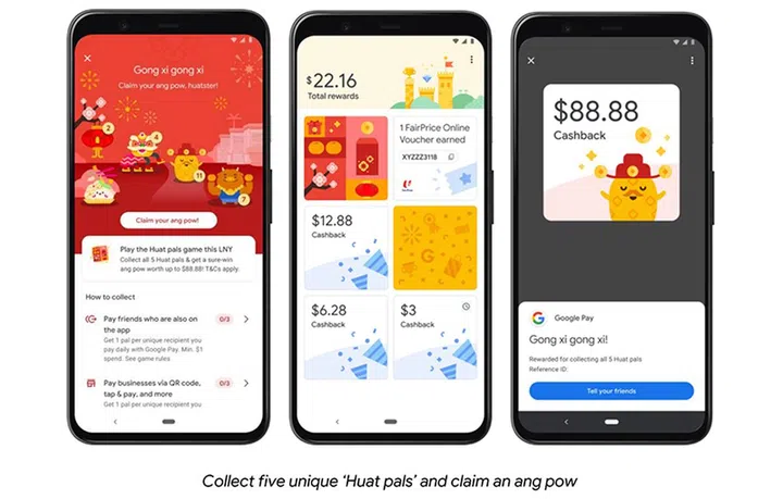 With Google Pay, 'tis the season to huat.