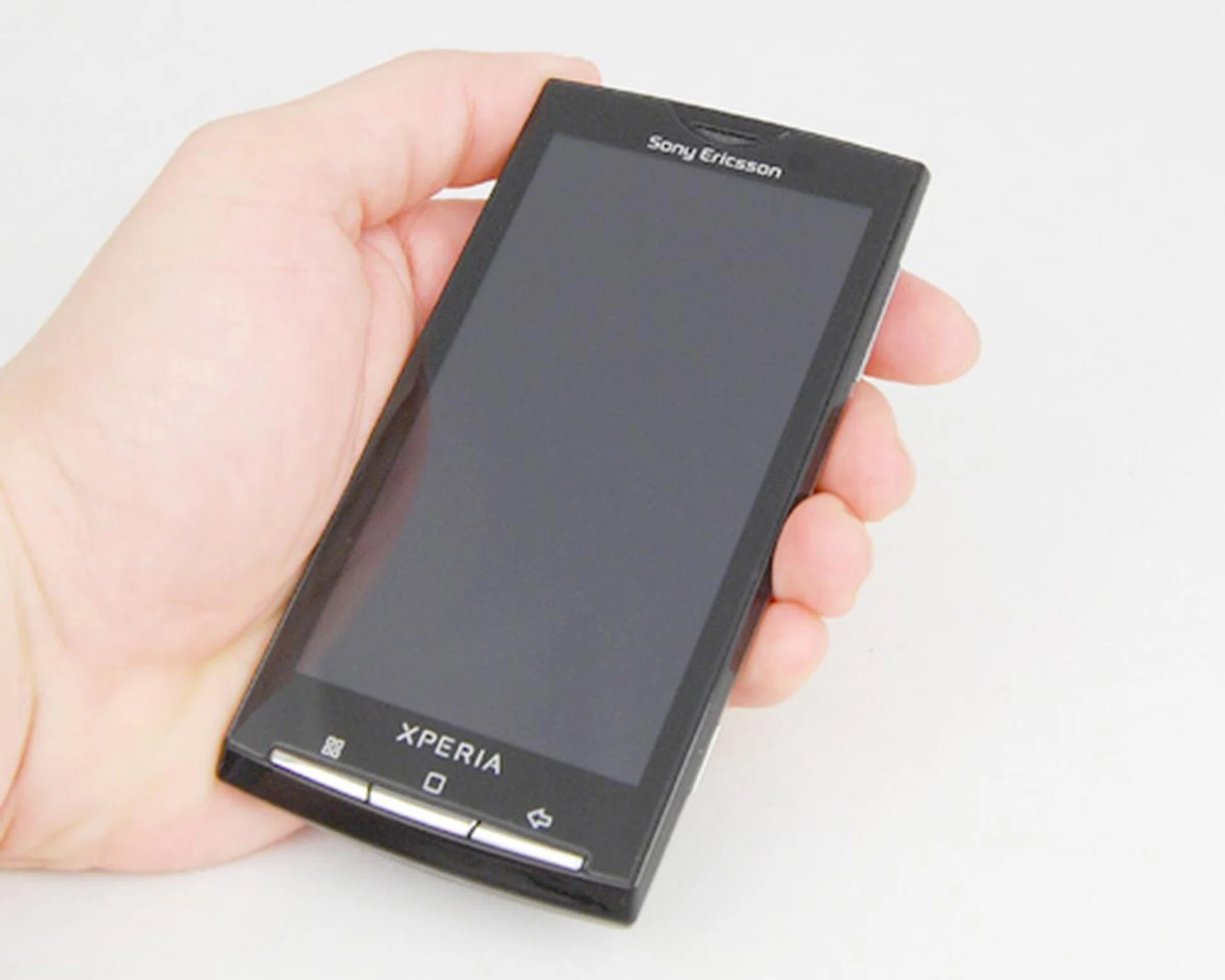 The Sony Ericsson Xperia X10 is the company's flagship Android-based device.