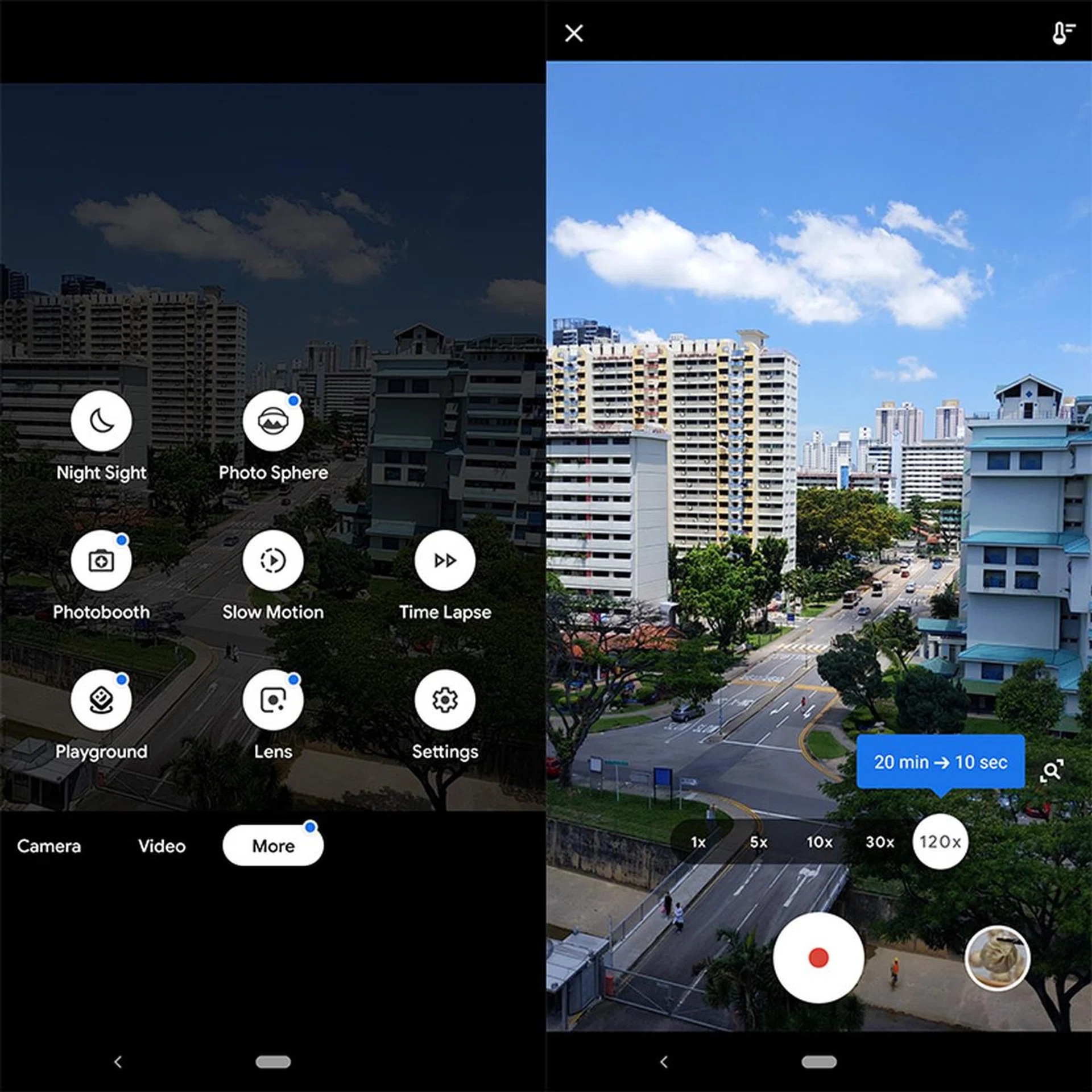 It's great that Google is building a time lapse feature into its Camera app, because, believe me, I've had trouble finding good 3rd party time lapse apps in the Google Play store.