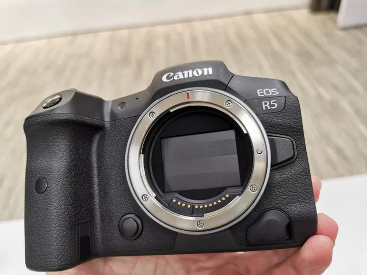 Both R5 and R6 shutter curtain can be configured closed or open when turned off to help reduce dust when lens changing.