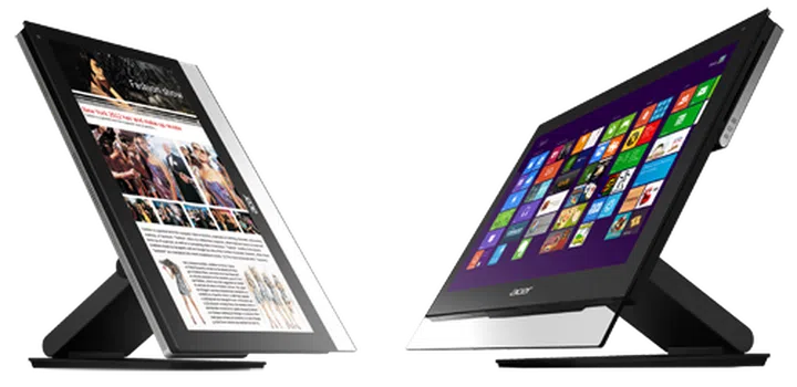 The Acer Aspire 7600U.