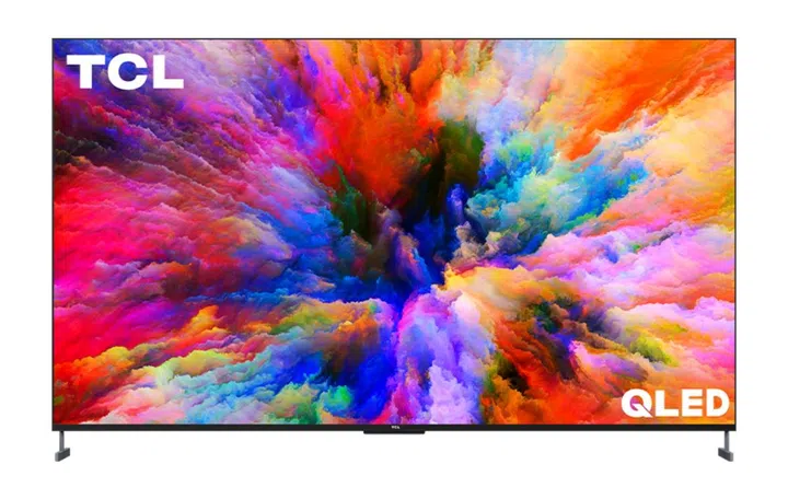The 98C735 has a nearly bezel-less design. Image source: TCL. 