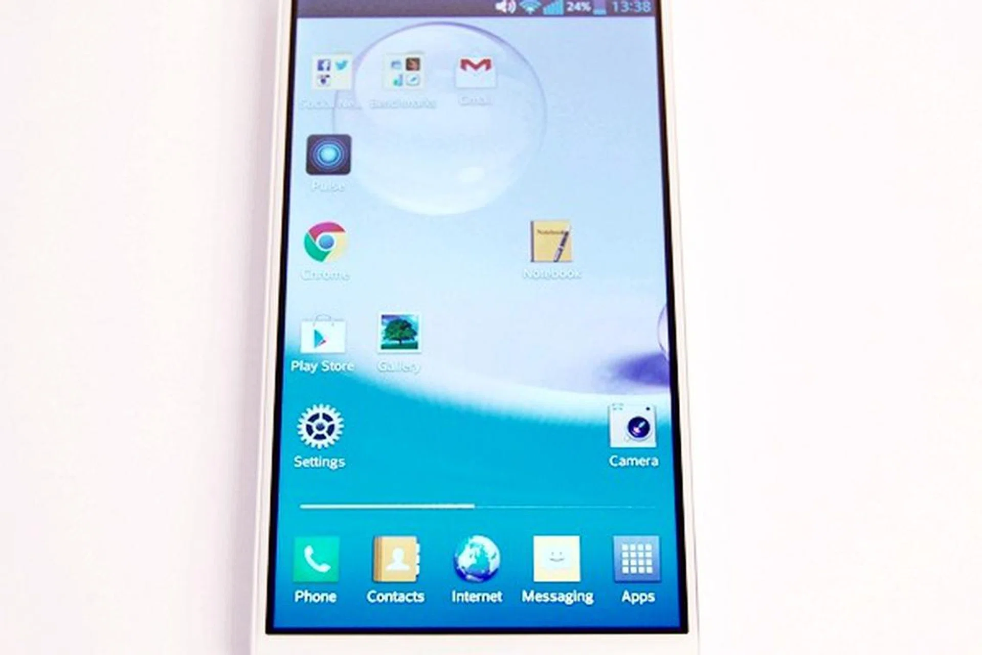 The LG Optimus G Pro is almost an exact copy of the Samsung Galaxy Note II except for a slightly shorter, narrower and lighter body.
