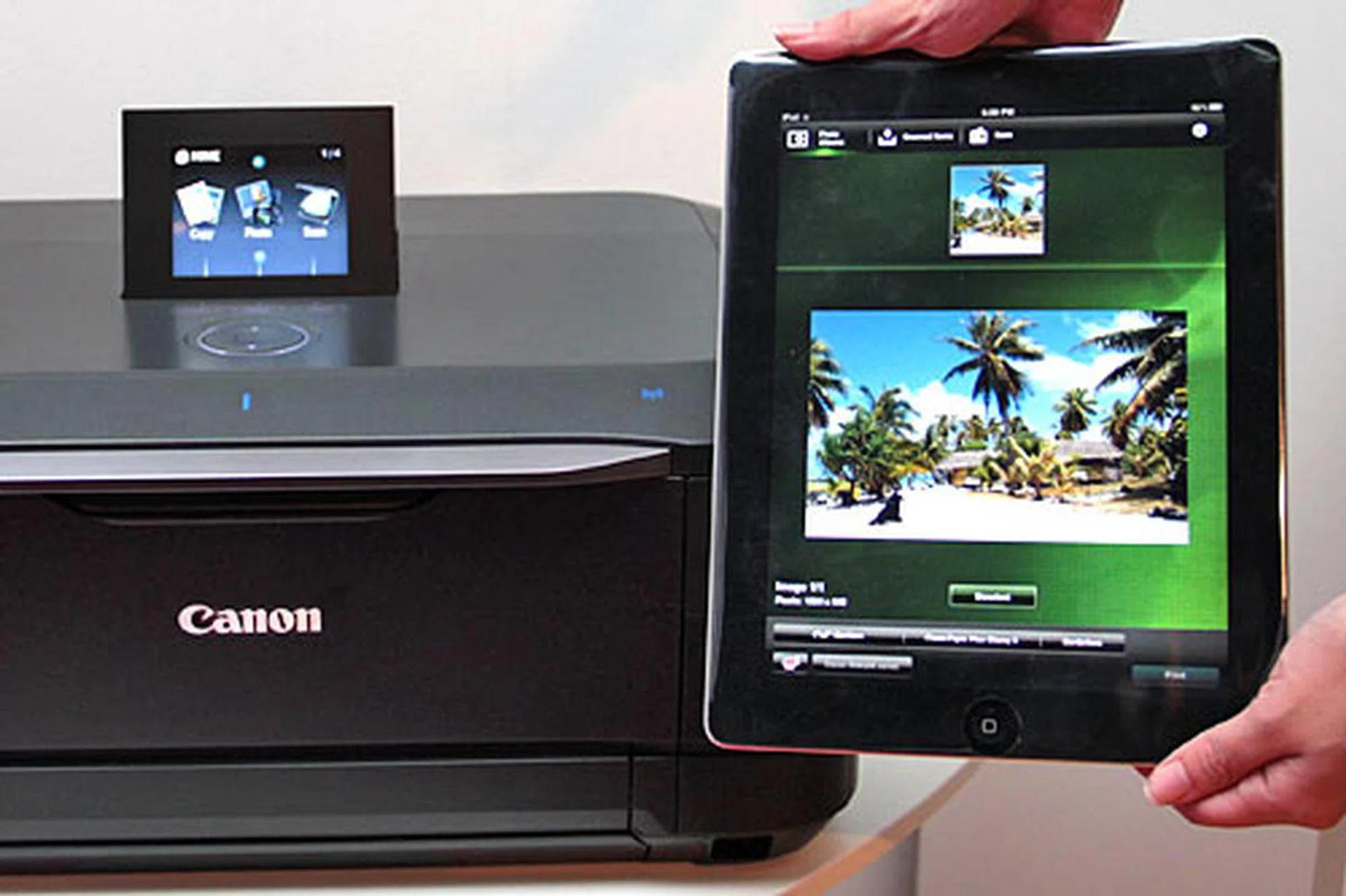 Do you know you can also print and scan from your iOS device on a compatible Pixma printer using the Canon Easy-PhotoPrint (iEPP) app? Get it from the App Store for free.
