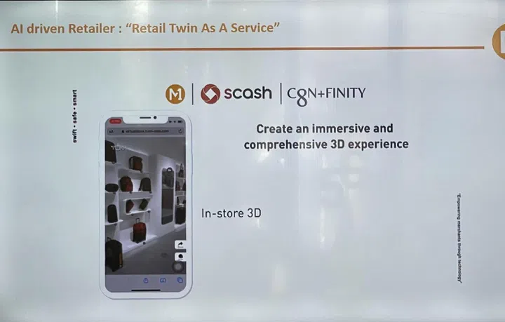 Augmented reality and a smartphone can enhance the shopping experience. 