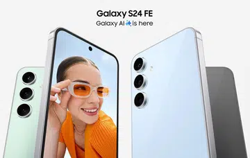 Samsung Galaxy S24 FE. Image: Samsung.