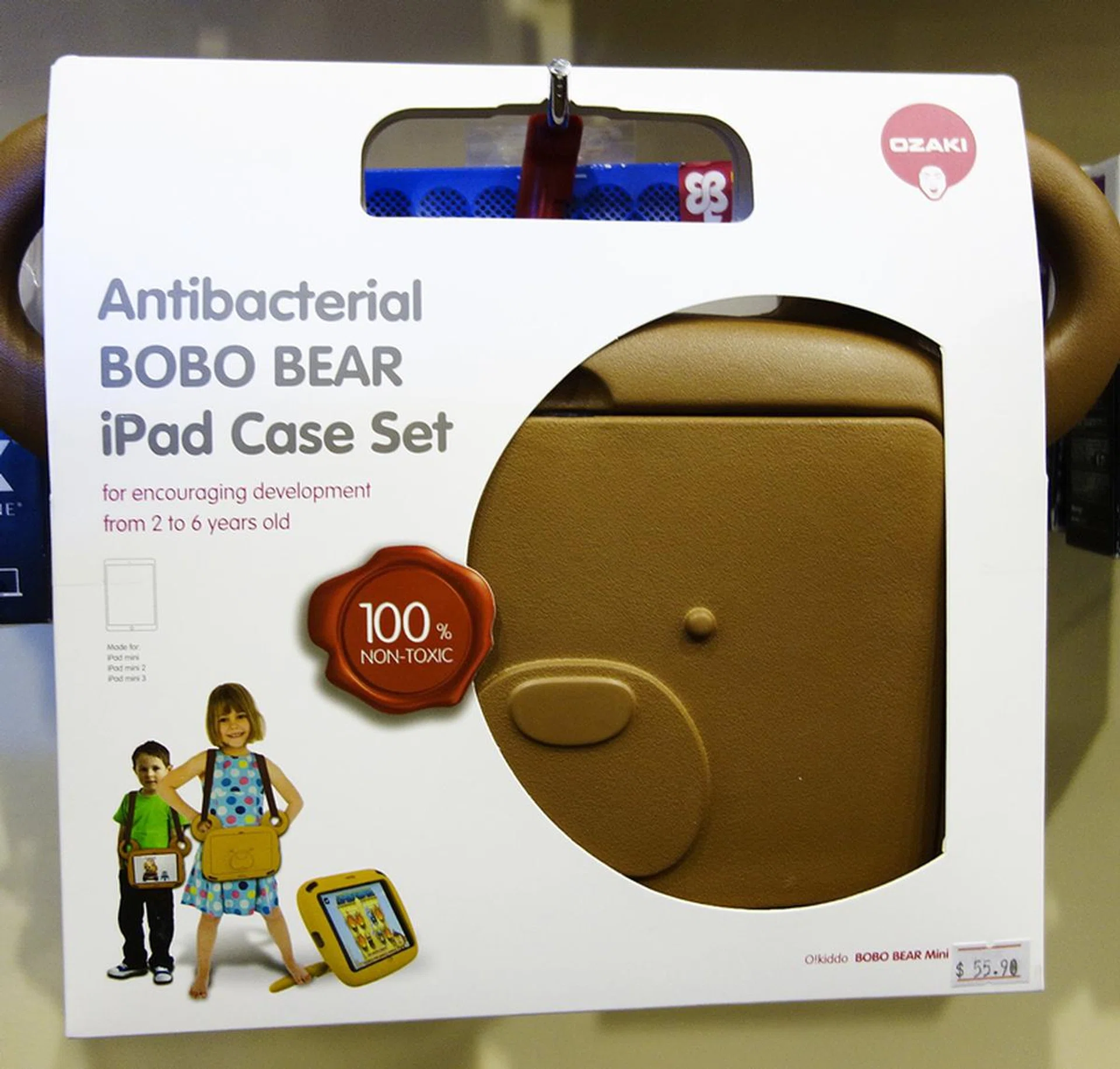 Keep your iPad mini safe from accidental drops with the Ozaki Bobo Bear iPad Case Set. Available from Nubox (Booth 6016) at S$55.90, it's a small price to pay to keep your device protected from the little ones! The case fits all three versions of the iPad Mini.