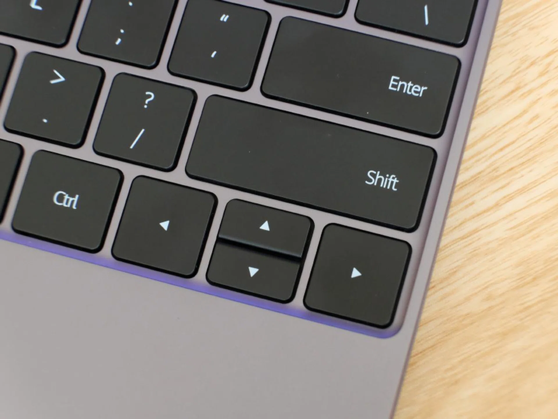 Does this arrow key arrangement bother you?