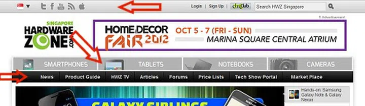 Meet the new Quick Content Filter Bar above the main navigation bar.