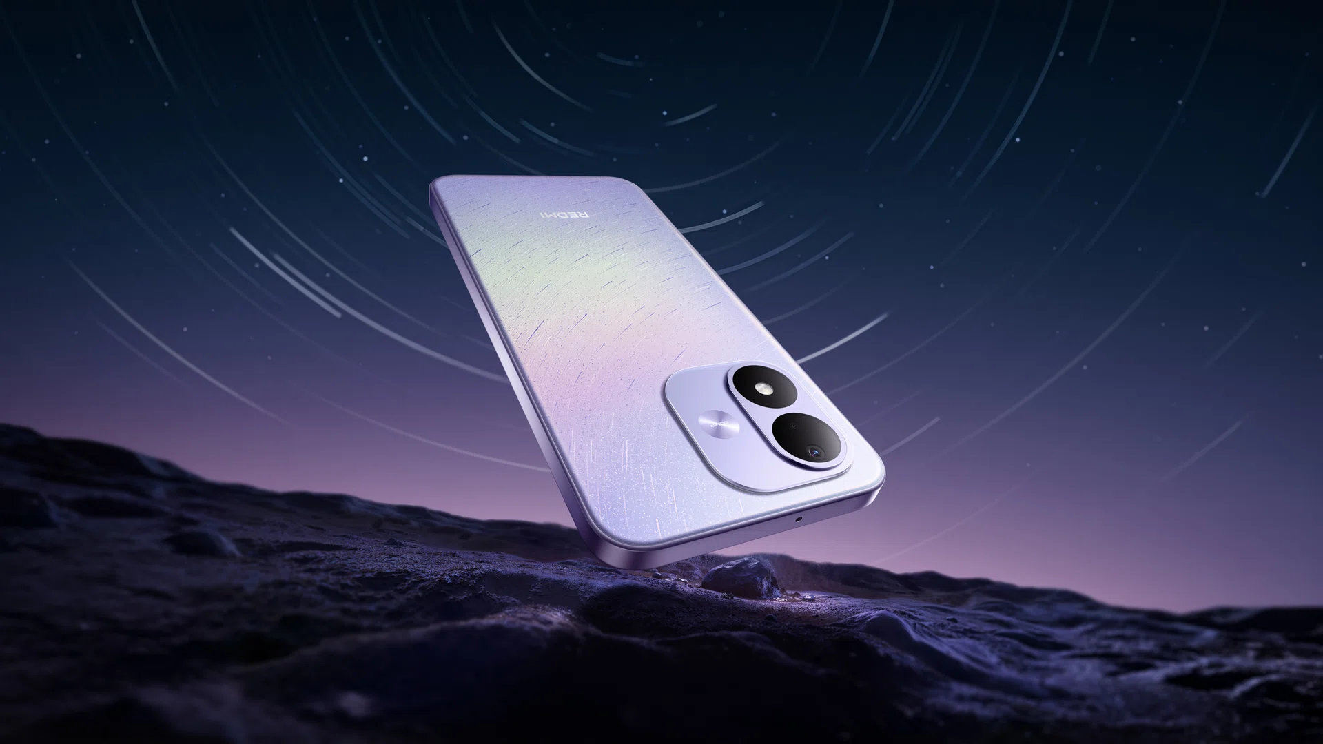 Redmi Note 17 5G in Celestial Purple