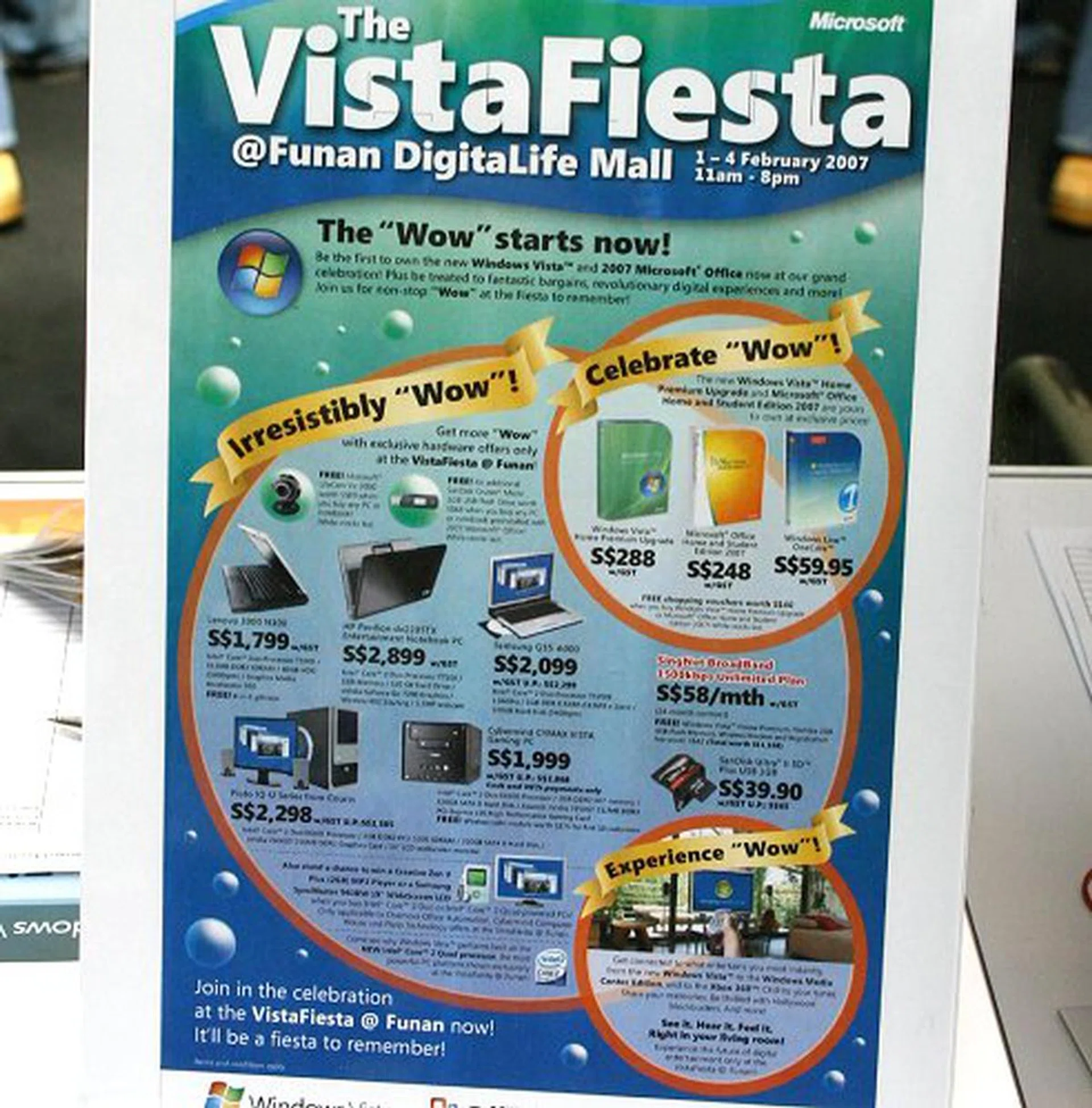  Also on site are many irresistible deals ranging from Microsoft software (obviously), notebooks to desktop computers. Lenovo, Samsung and HP are some of the brands you can expect to see there.  