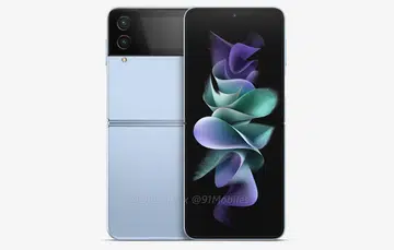Purported render of the Samsung Galaxy Z Flip4.