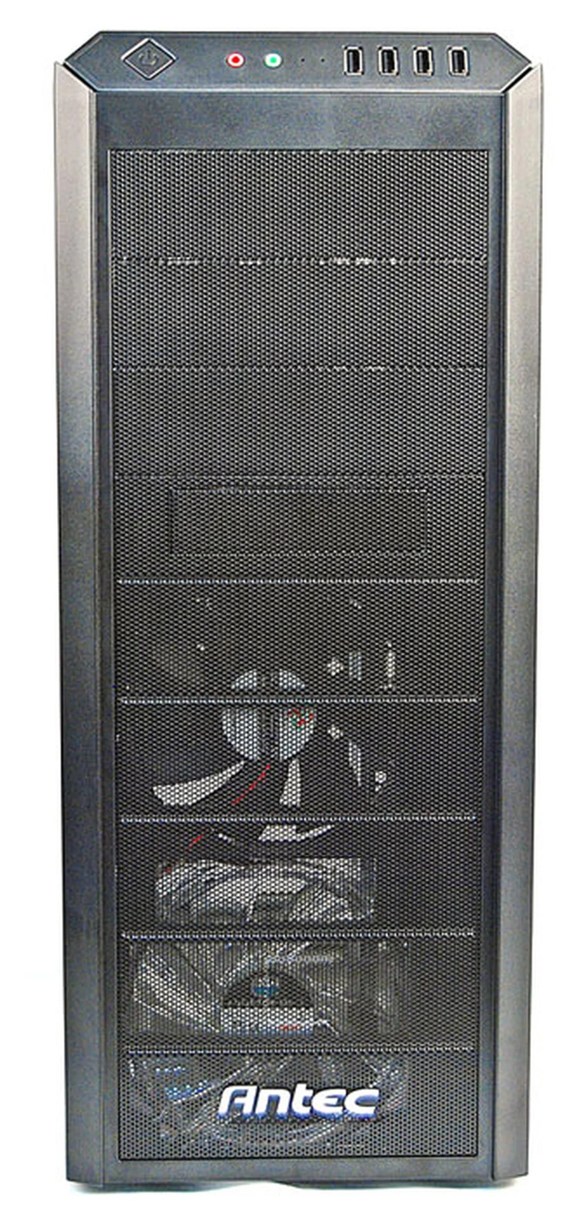 It has a fully perforated front facade for maximum air flow.