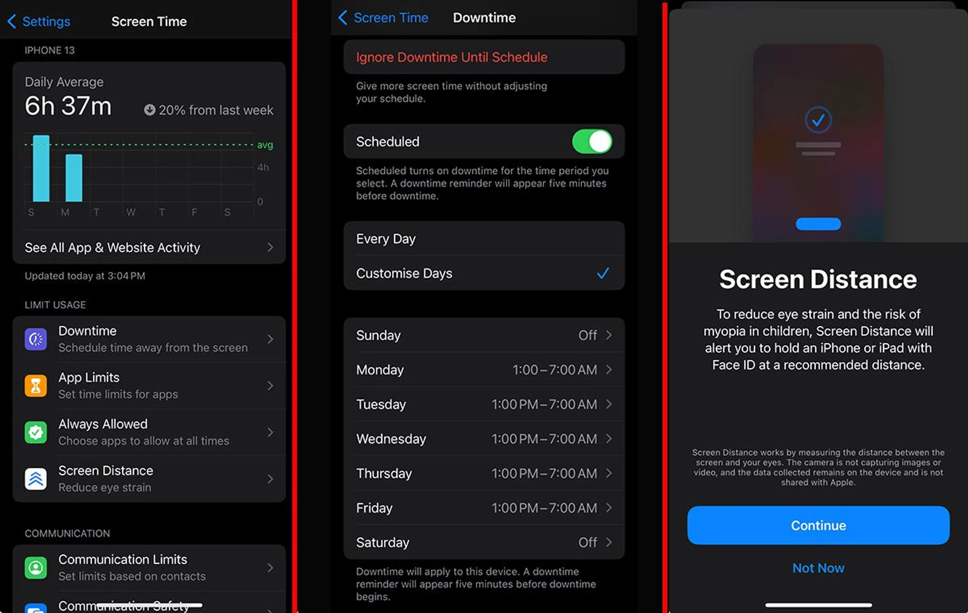 Turn those “just five more minutes” into reality with Screentime.