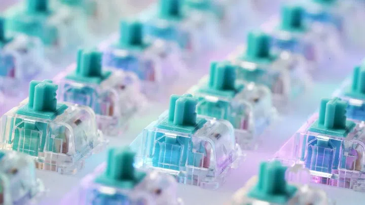 The switches are wonderfully smooth and they sound pretty good.