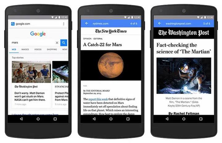 AMP has already attracted the attention of publishers like The Guardian and The Washington Post.