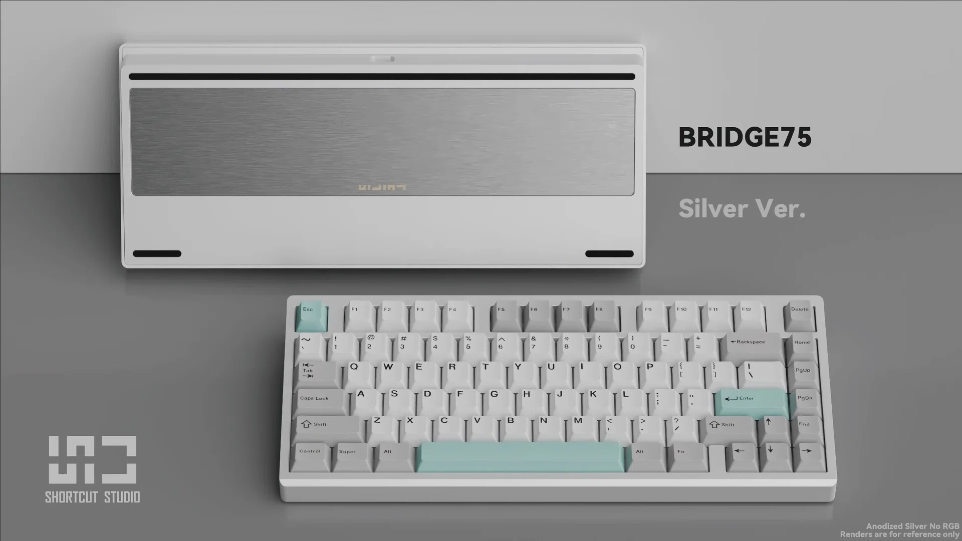 The Bridge75 was one of the first keyboards to feature the ball-catch mechanism for easy disassembly. Photo: Shortcut Studio