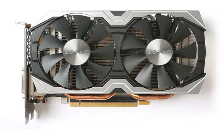 Zotac GeForce GTX 1060 Amp Edition. (Image Source: Zotac)