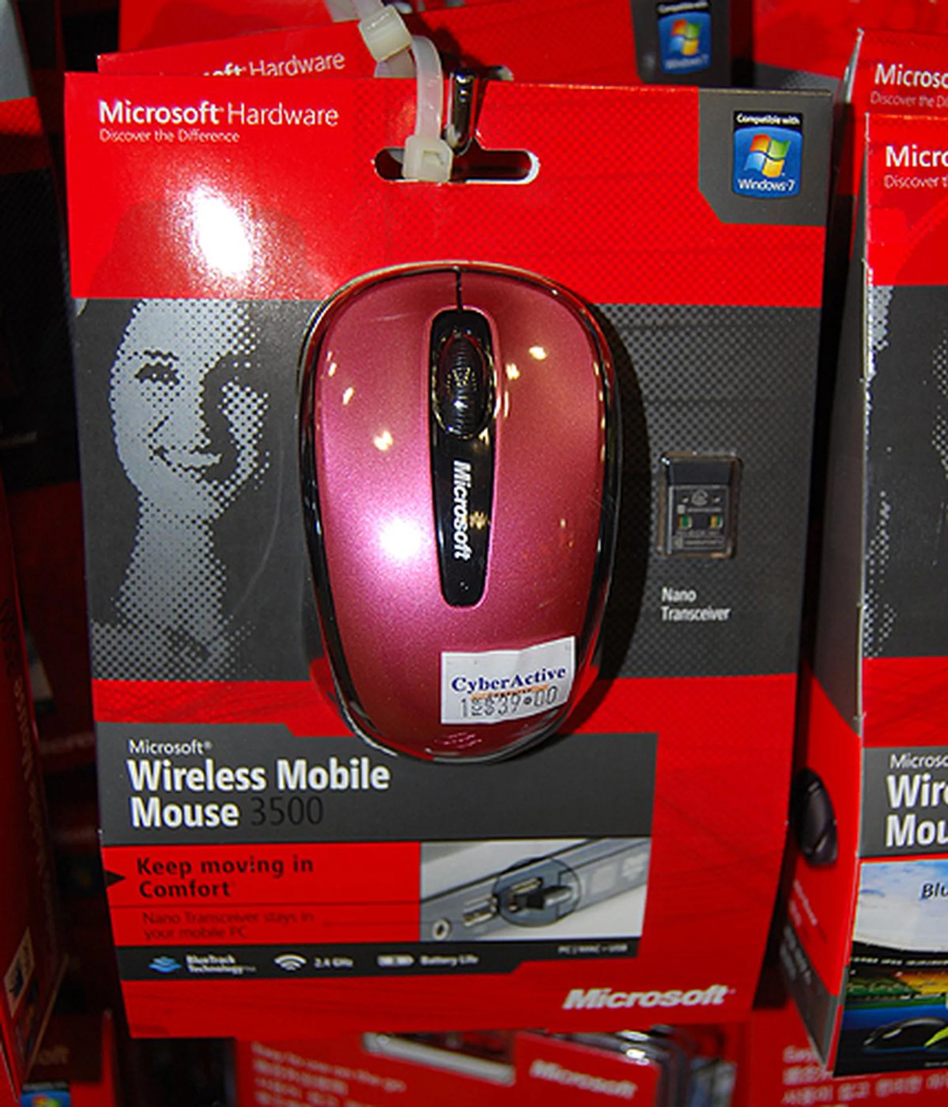 BlueTrack-enabled mice are now becoming increasingly affordable, and never more so with the Wireless Mobile Mouse 3500, which is going for only $39.