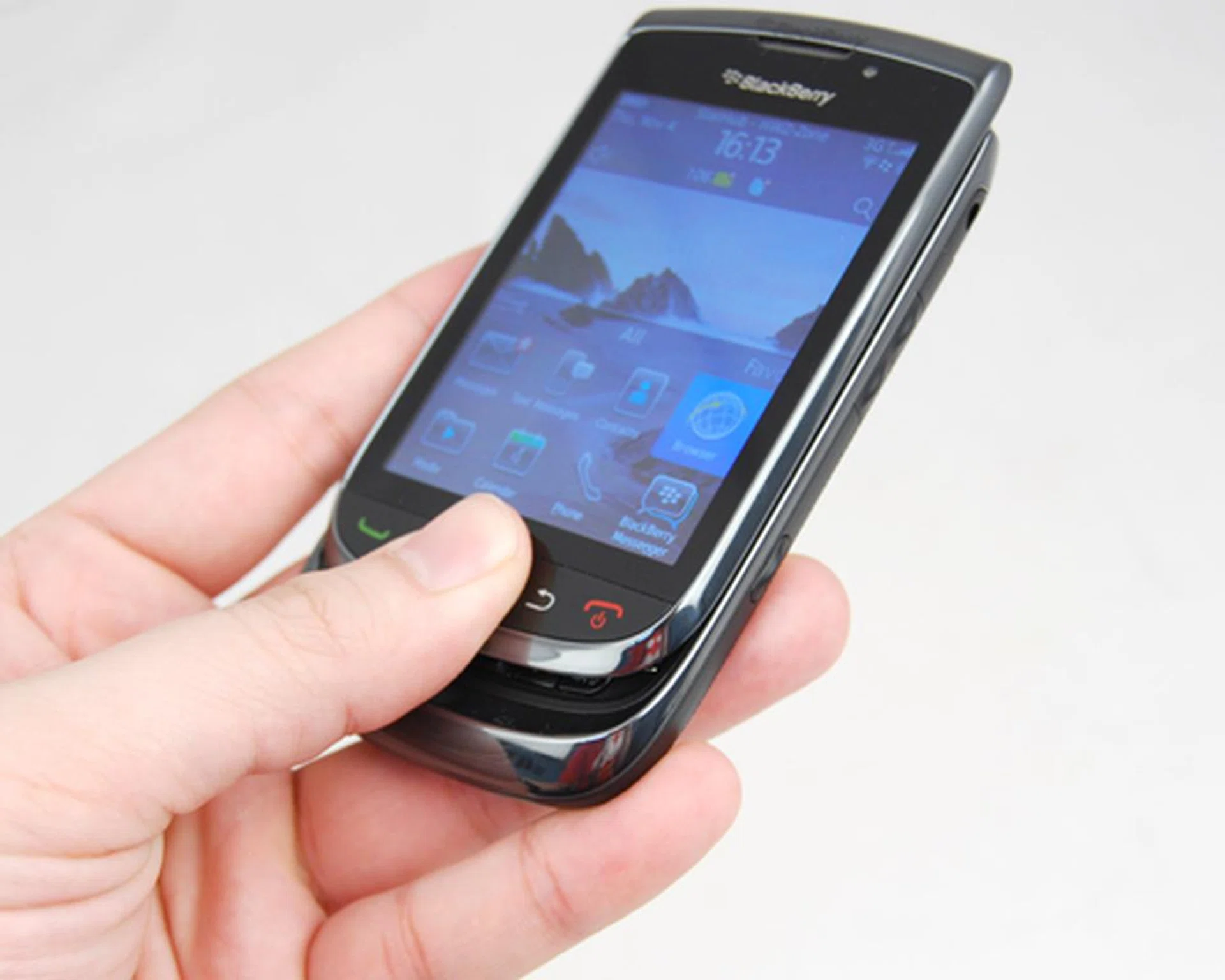 Sliding the display might see your thumb swiping onto the trackpad by accident.