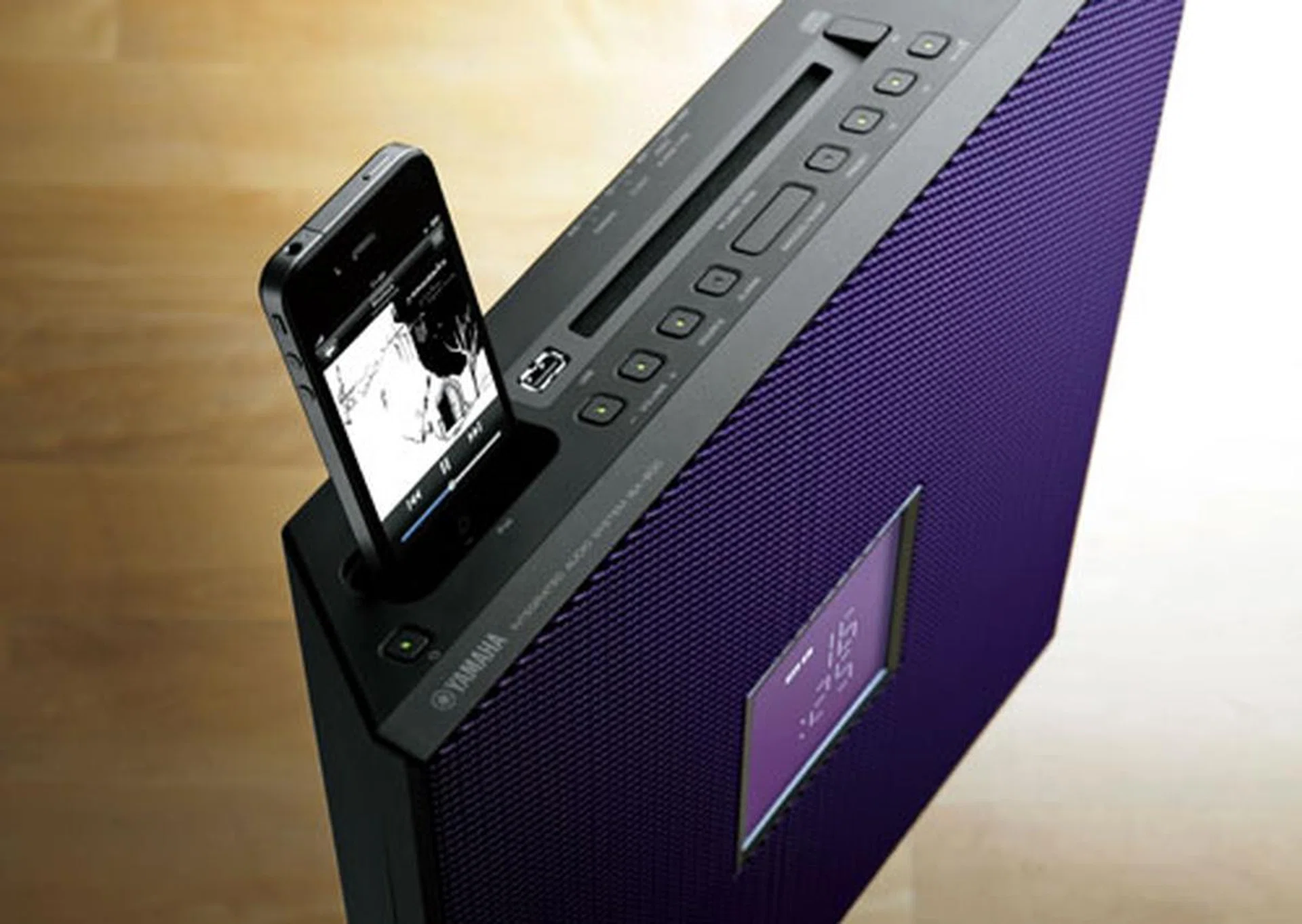 The ISX-800 features a slot-loading CD deck and top-facing controls which makes for convenient access. Two soft-dome tweeters and dual woofers are responsible for its sterile sound quality. The Restio will be available in Purple, Black, Green or White. 