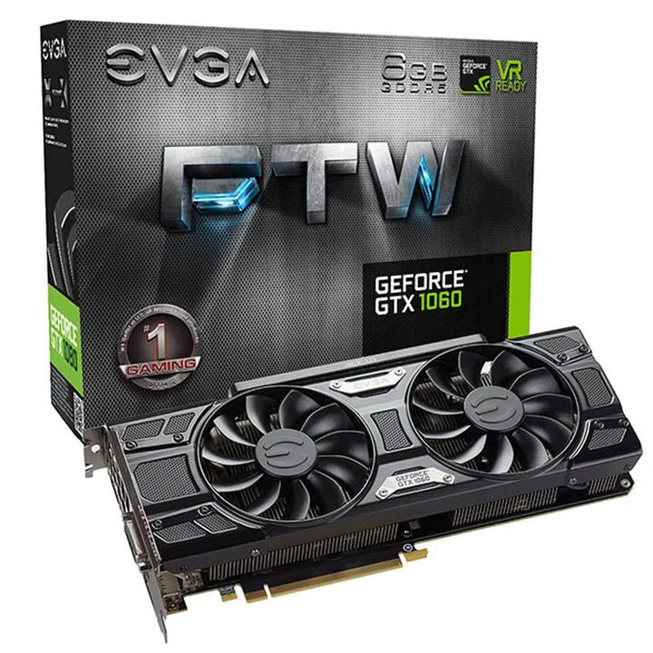 EVGA GeForce GTX 1060 FTW Gaming ACX 3.0