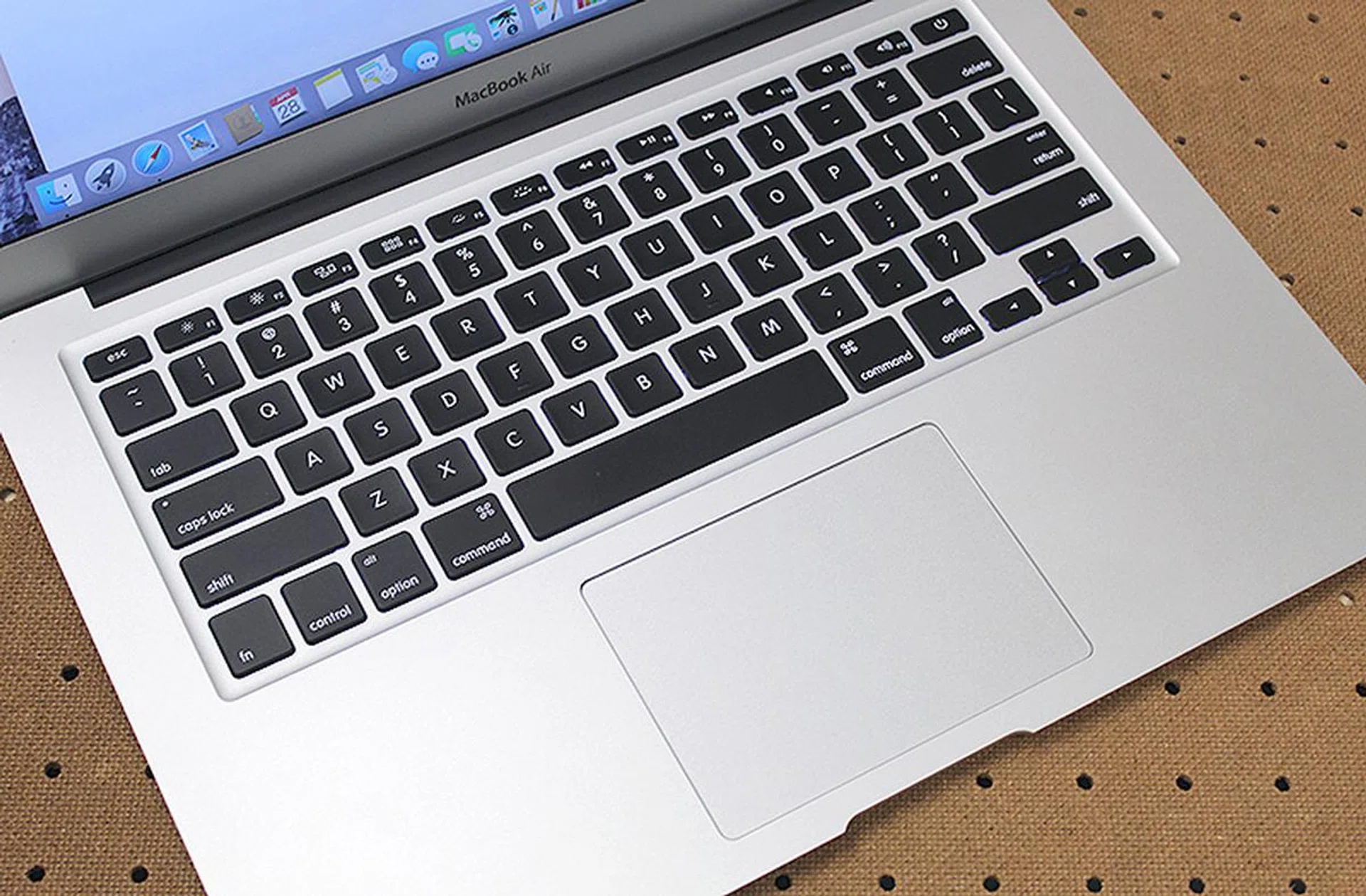 The MacBook Air's keyboard remains excellent and the glass trackpad is, in a word, faultless.
