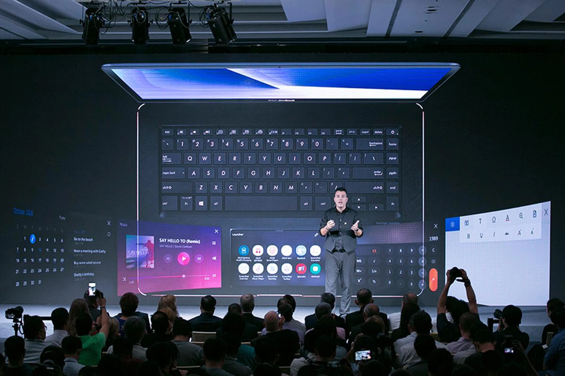 ASUS' new ZenBook Pro notebooks come with one very interesting add-on. (Image Source: ASUS)
