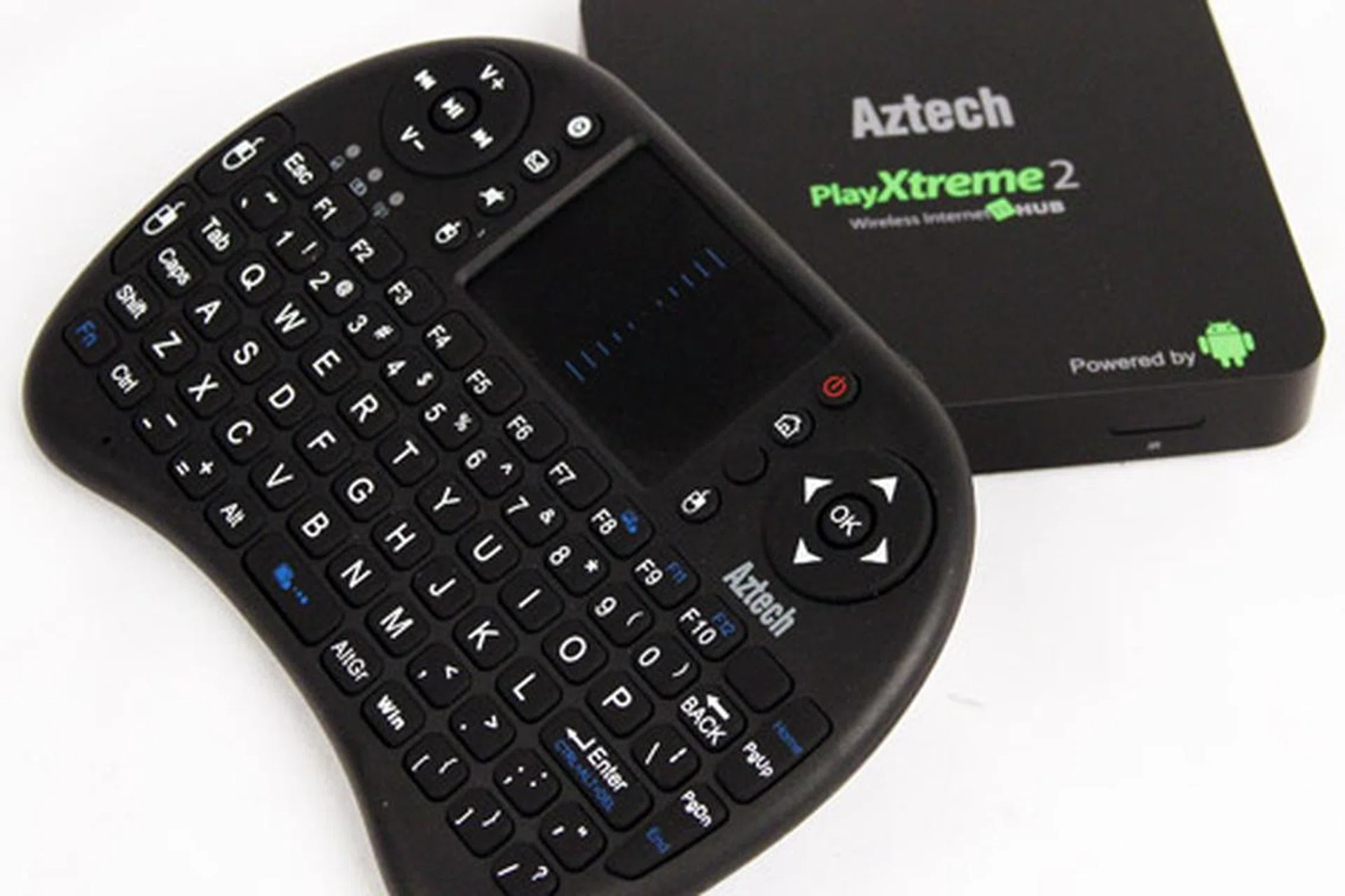 The PlayXtreme 2 comes with a snazzy wireless touchpad remote. Will this solve the awkwardness of navigating the Android UI on a big-screen TV?