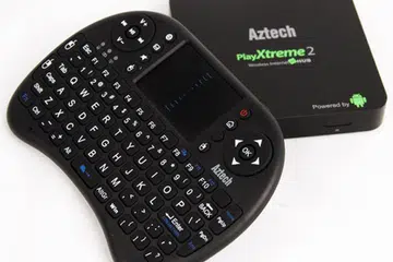 The PlayXtreme 2 comes with a snazzy wireless touchpad remote. Will this solve the awkwardness of navigating the Android UI on a big-screen TV?