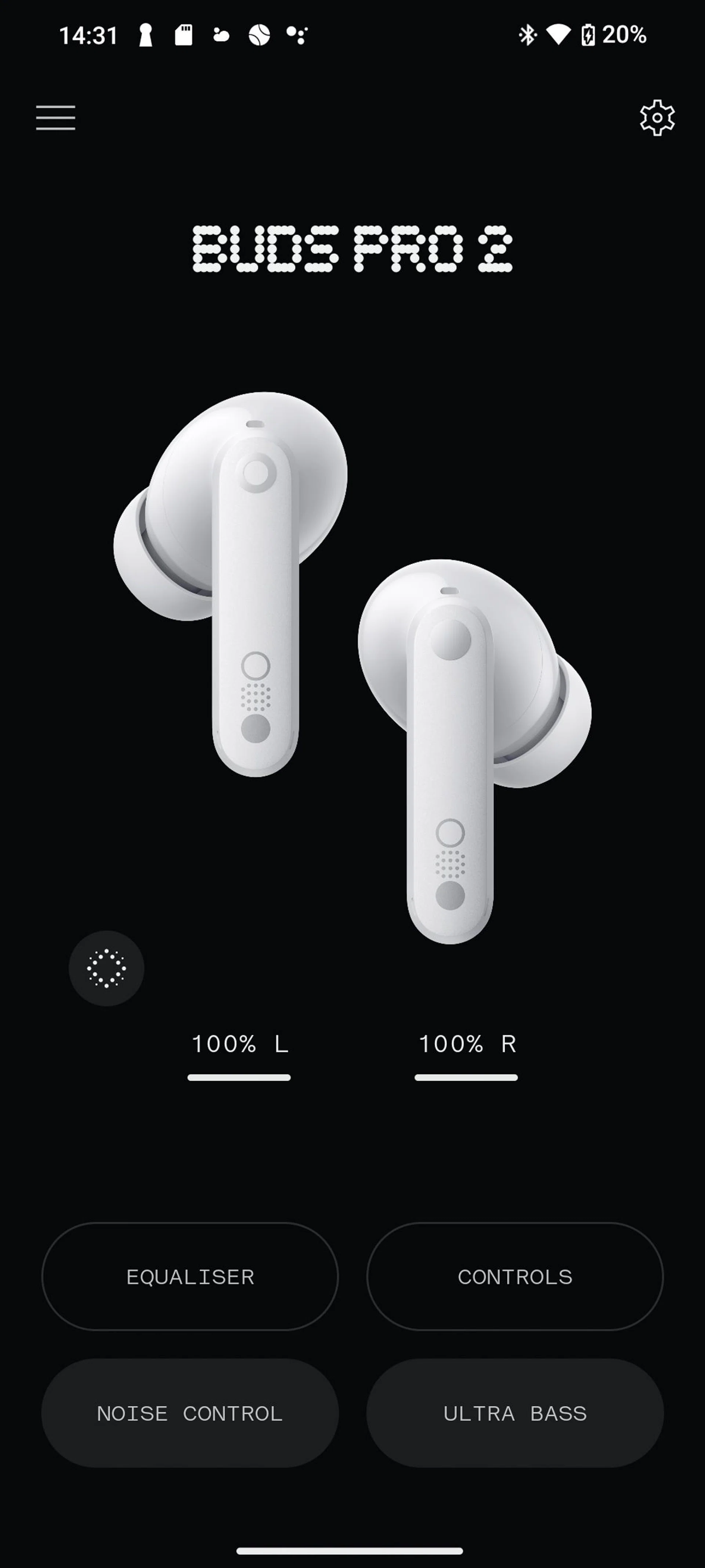 Nothing X app. Photo: HWZ.