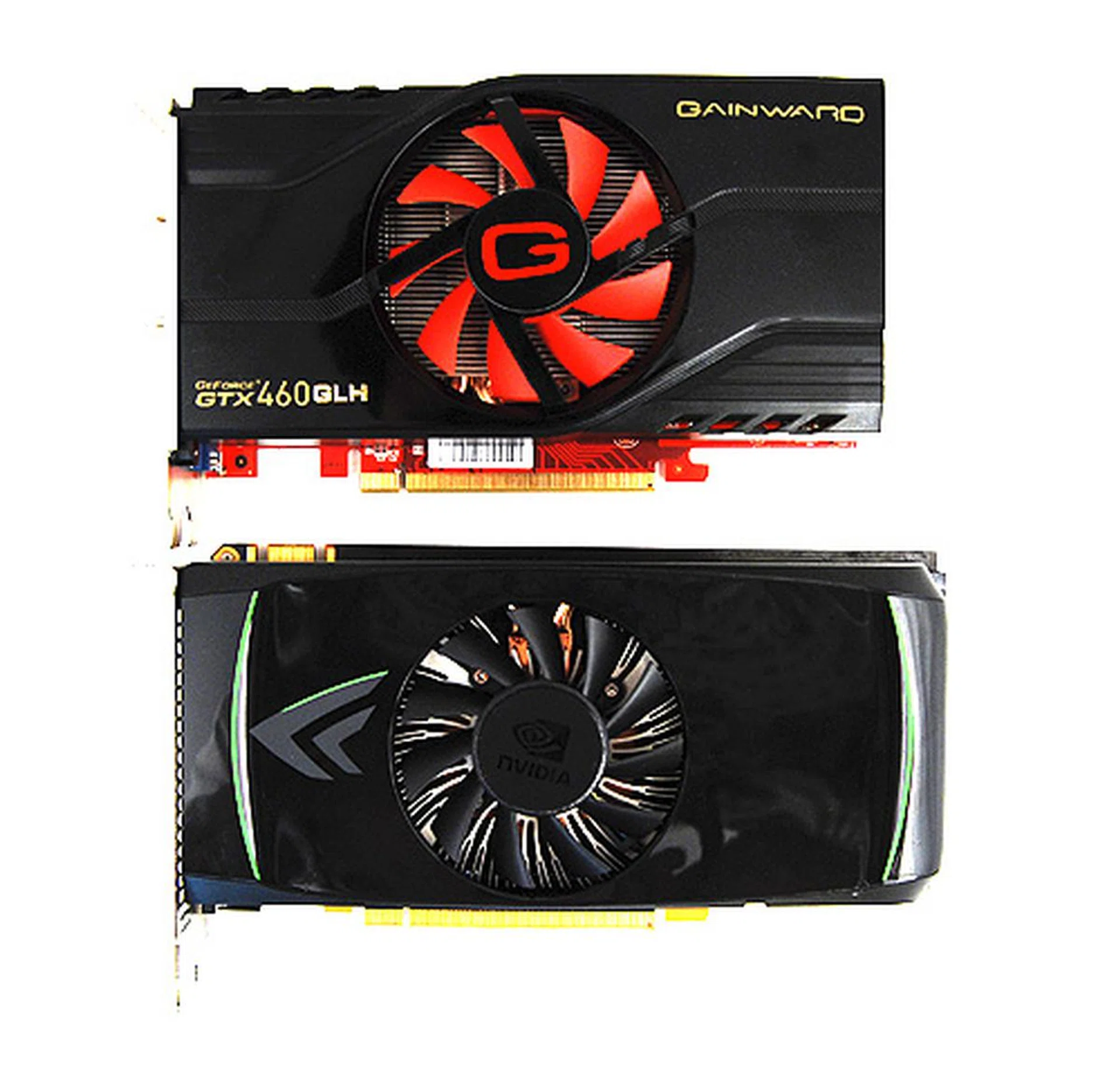 Despite its high clock speeds, the Gainward card is actually pretty compact compared to a reference version.