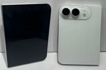 Dummy unit of the Apple foldable iPhone.