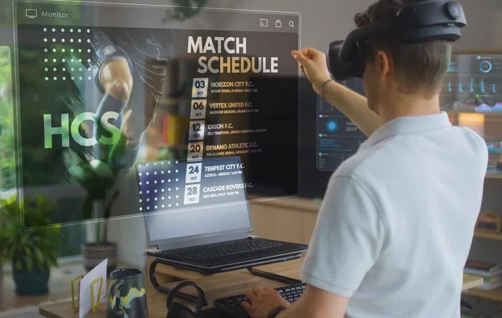 HTC Vive Focus Vision for productivity. Image: HTC Vive.