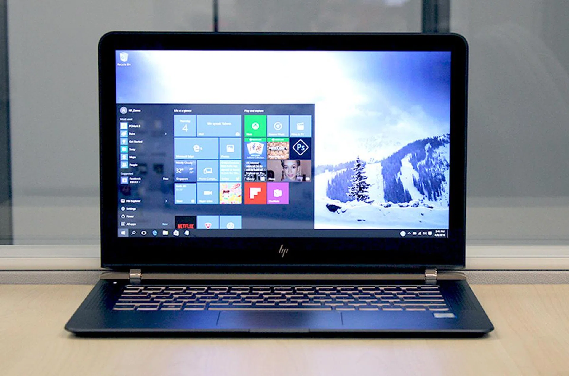 The HP Spectre is one of the most compact and portable 13-inch notebooks we've seen.