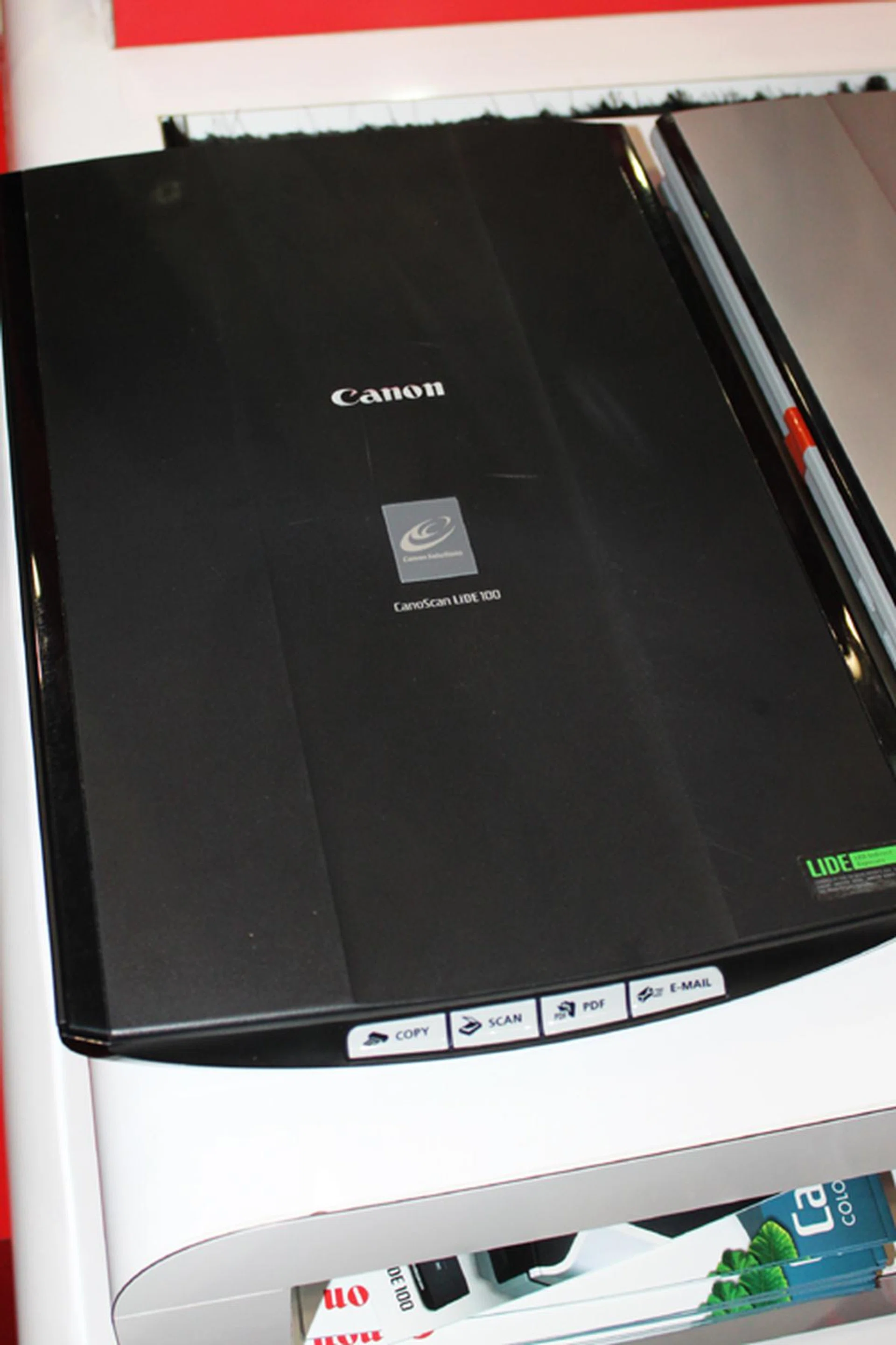 Looking for scanners? The LiDE 100 is an affordable $88 (U.P. $129). Another star buy is the LiDE 700F at $179 (U.P. $219).