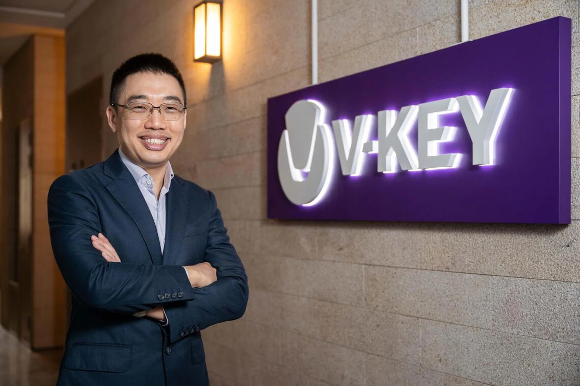 V-Key联合创始人颜哲全。