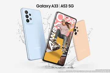 Samsung Galaxy A53 5G and Galaxy A33 5G.