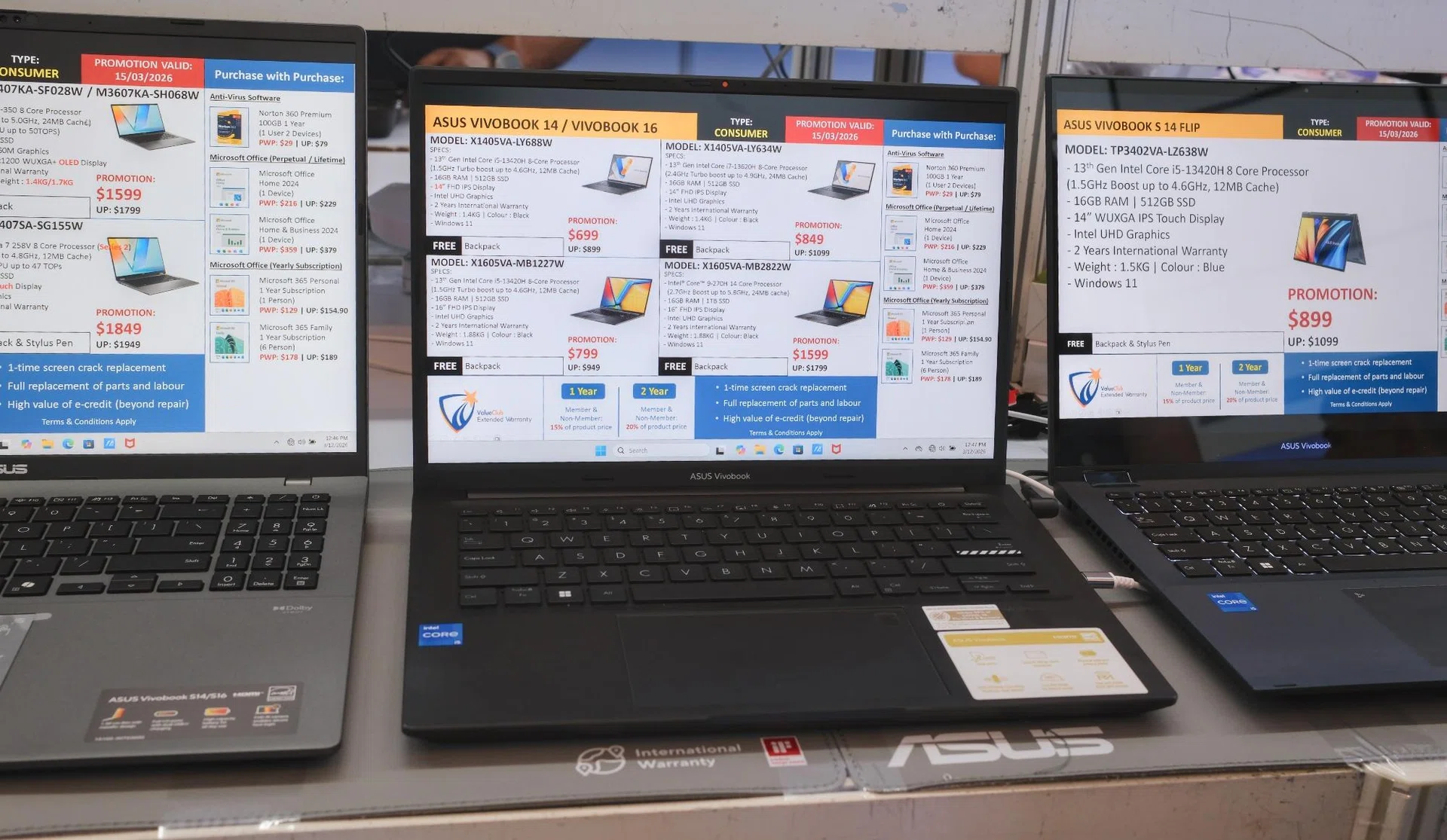 The ASUS Vivobook 14.