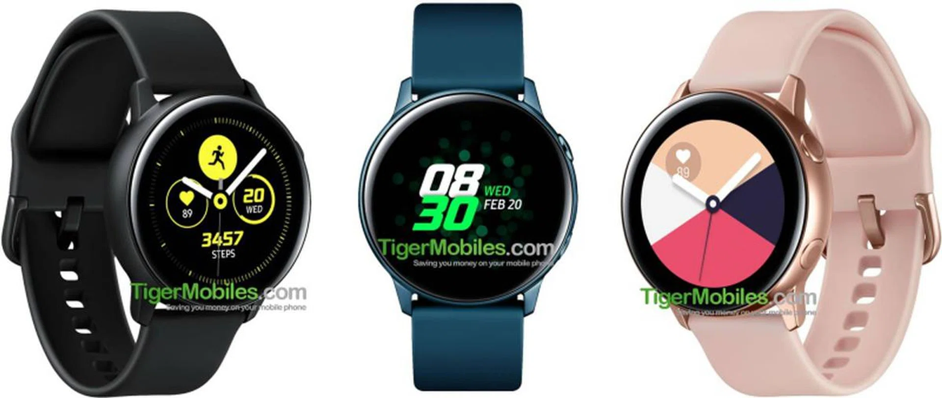 Purported renders of the upcoming Samsung Galaxy Sport Watch. <br>Image source: TigerMobiles