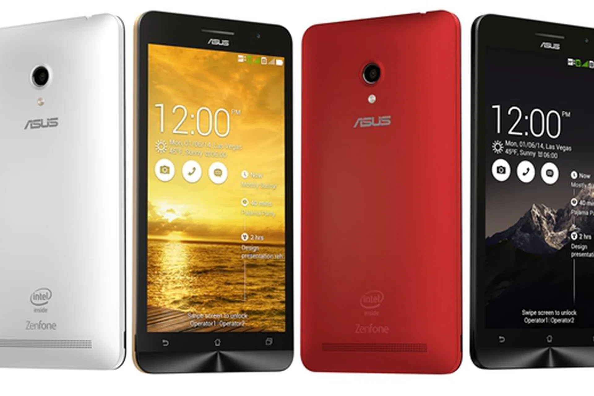 The ASUS ZenFone 6 is available in charcoal black, pearl white and cherry red. <br>Image source: ASUS