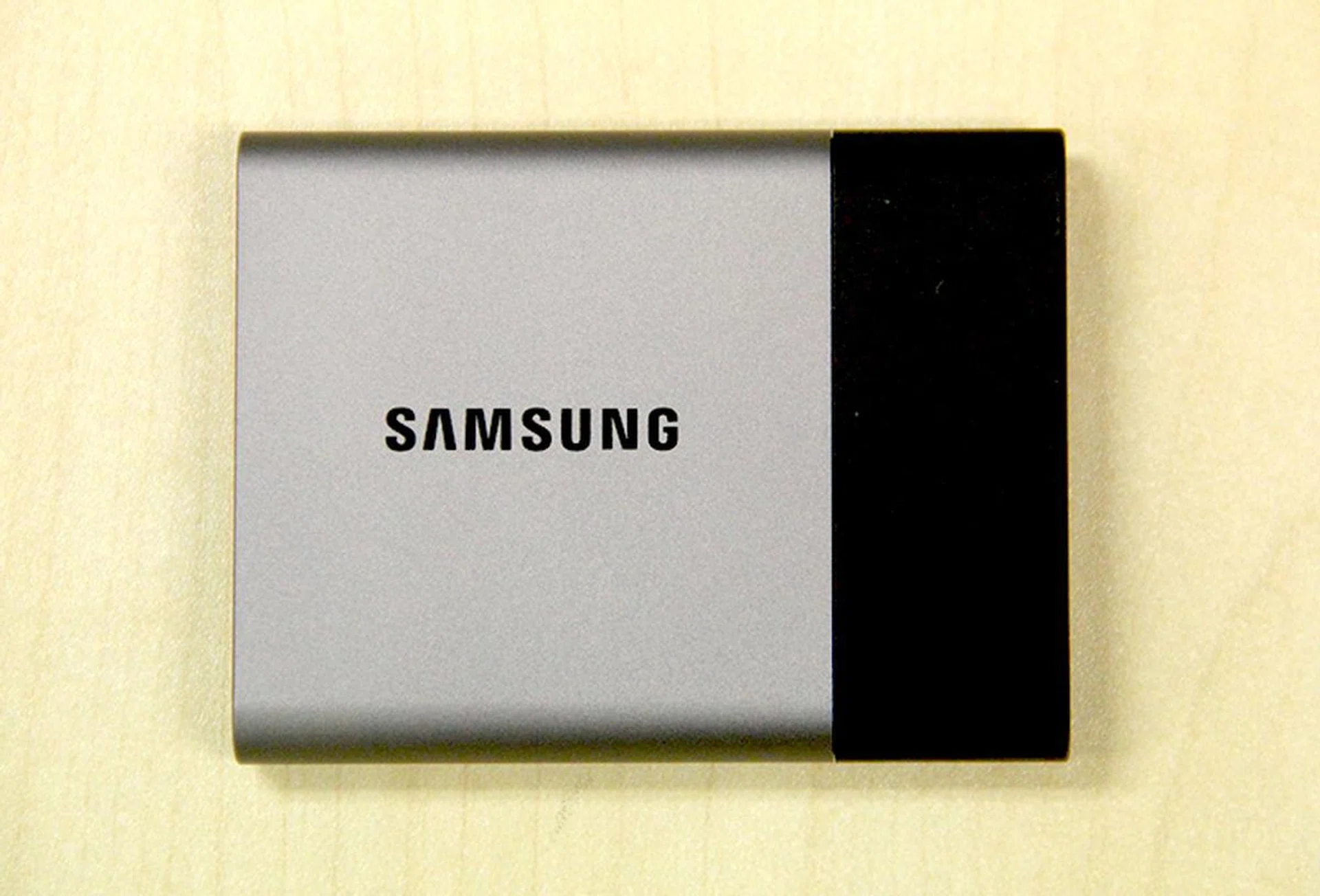 The Samsung T3 features a mostly metal construction and is really small.