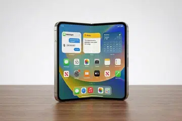 Apple iPhone foldable