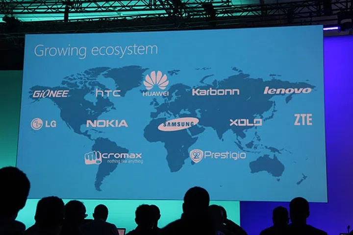 Two new hardware partners - Prestigio and Micromax - are added.