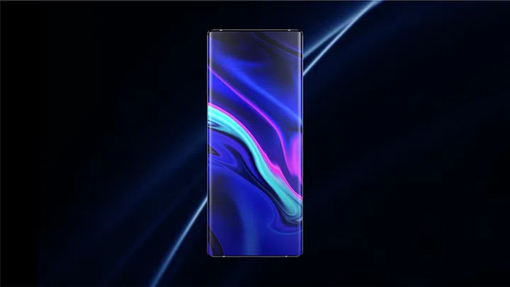 Vivo's new concept smartphone, the Apex 2020.