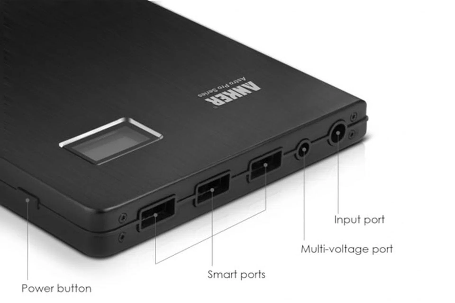 This US$80 Anker Astro Pro2 has 'smart' ports that regulate the currents automatically. It's also one of the few battery packs with a multi-voltage port for 9V or 12V devices (like some ASUS and Acer tablets). (Image source: Anker.)