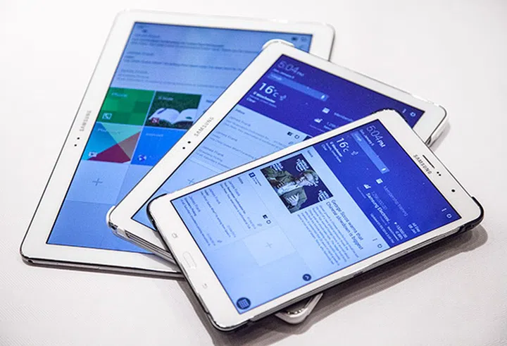 Samsung unveiled four new tablets with high resolution displays at CES 2014. Expect more to come later this year.