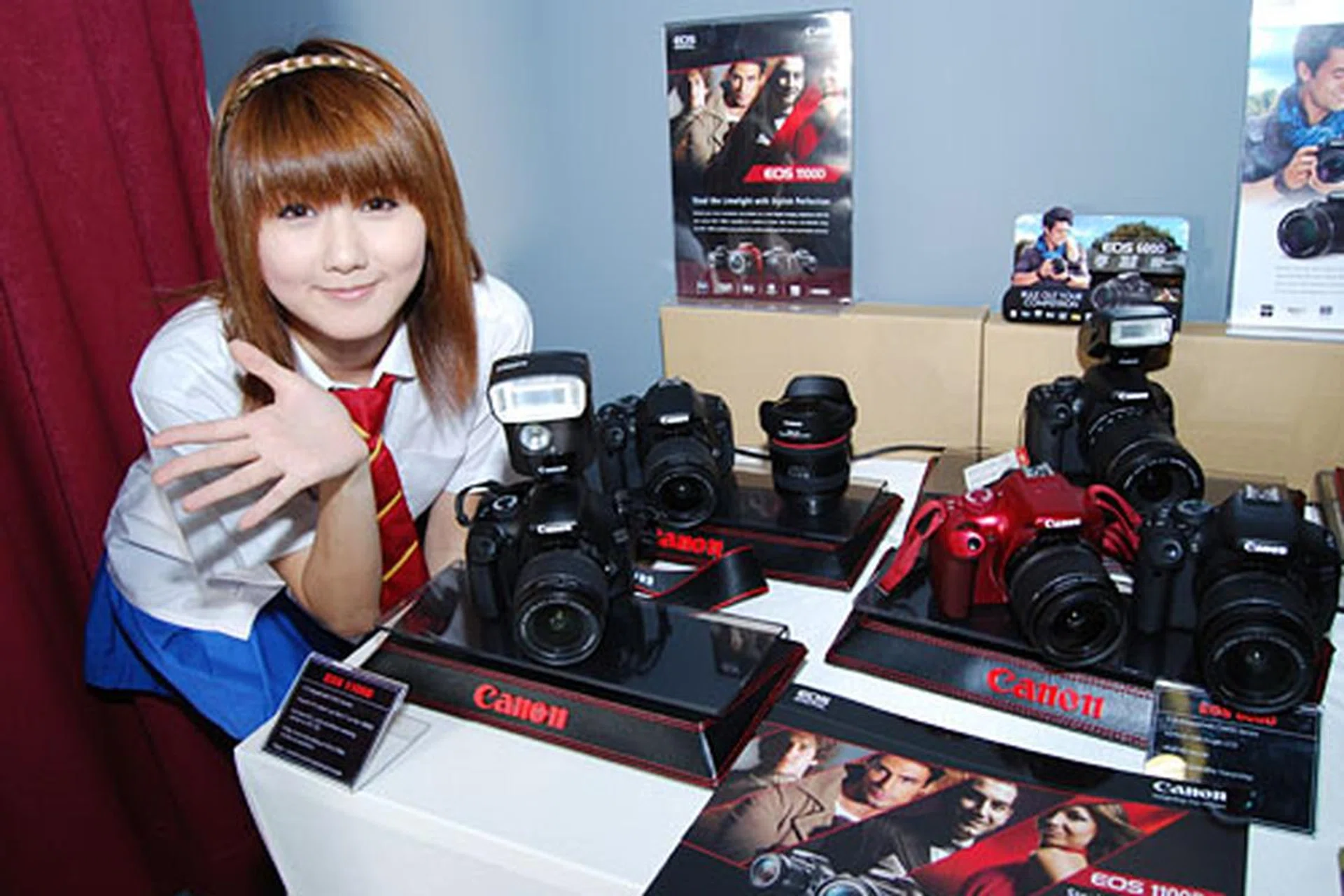 Class is in session with Canon's newest products.